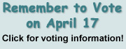 Remember To Vote April 17